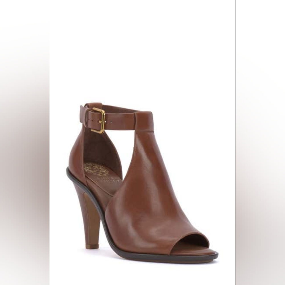 Vince Camuto Frasper Sandal (Women), 5.5M, COCOA BISCUIT